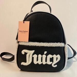 Juicy Couture Sherpa Mini Backpack Rare Find Tiktok